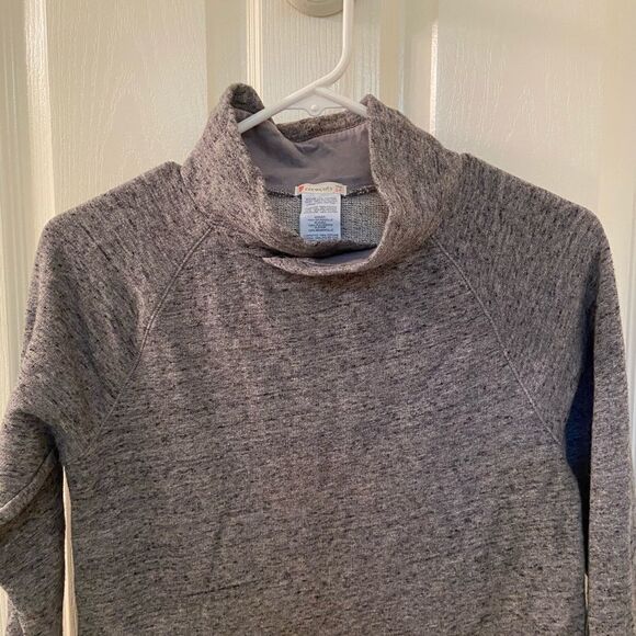 Crewcuts J Crew Gray Mockneck Sweatshirt Dress with Tulle Skirt Girls Size 14 - Picture 2 of 8